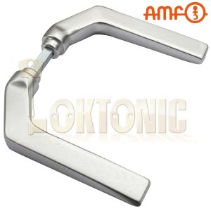 AMF 466G Cranked Lever Handle To Suit 140U Stainless Steel Cased Gate Sash Lock
