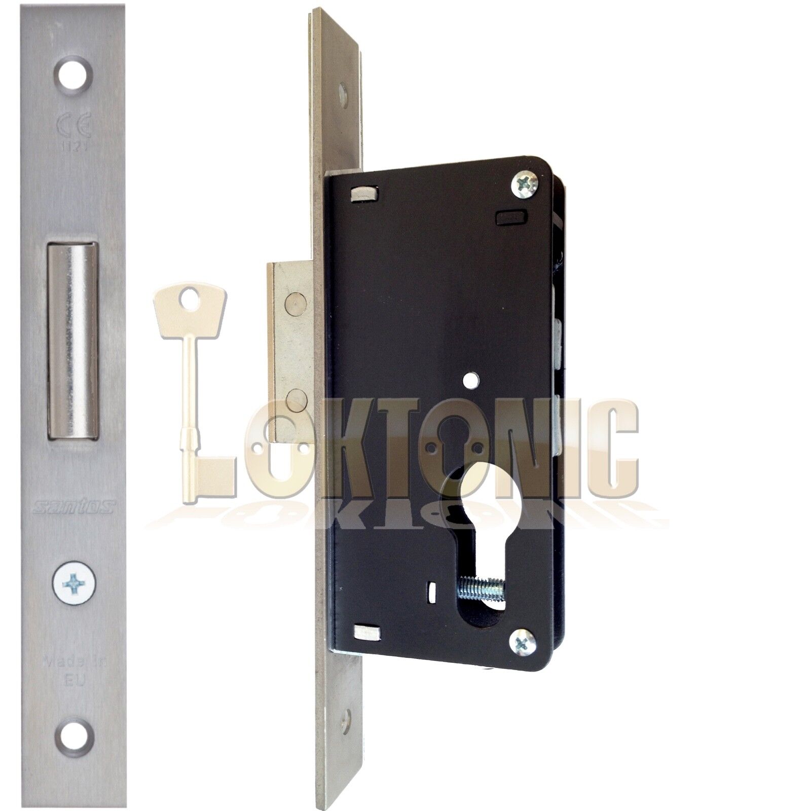 Enfield 35mm Narrow Stile Van Dead Lock Case Door Shed Gate Garage Mortice Euro - Image 4