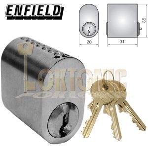 Enfield 5SOE Scandinavian Oval Cylinder Lock Barrels to Suit Assa Ruko Locks