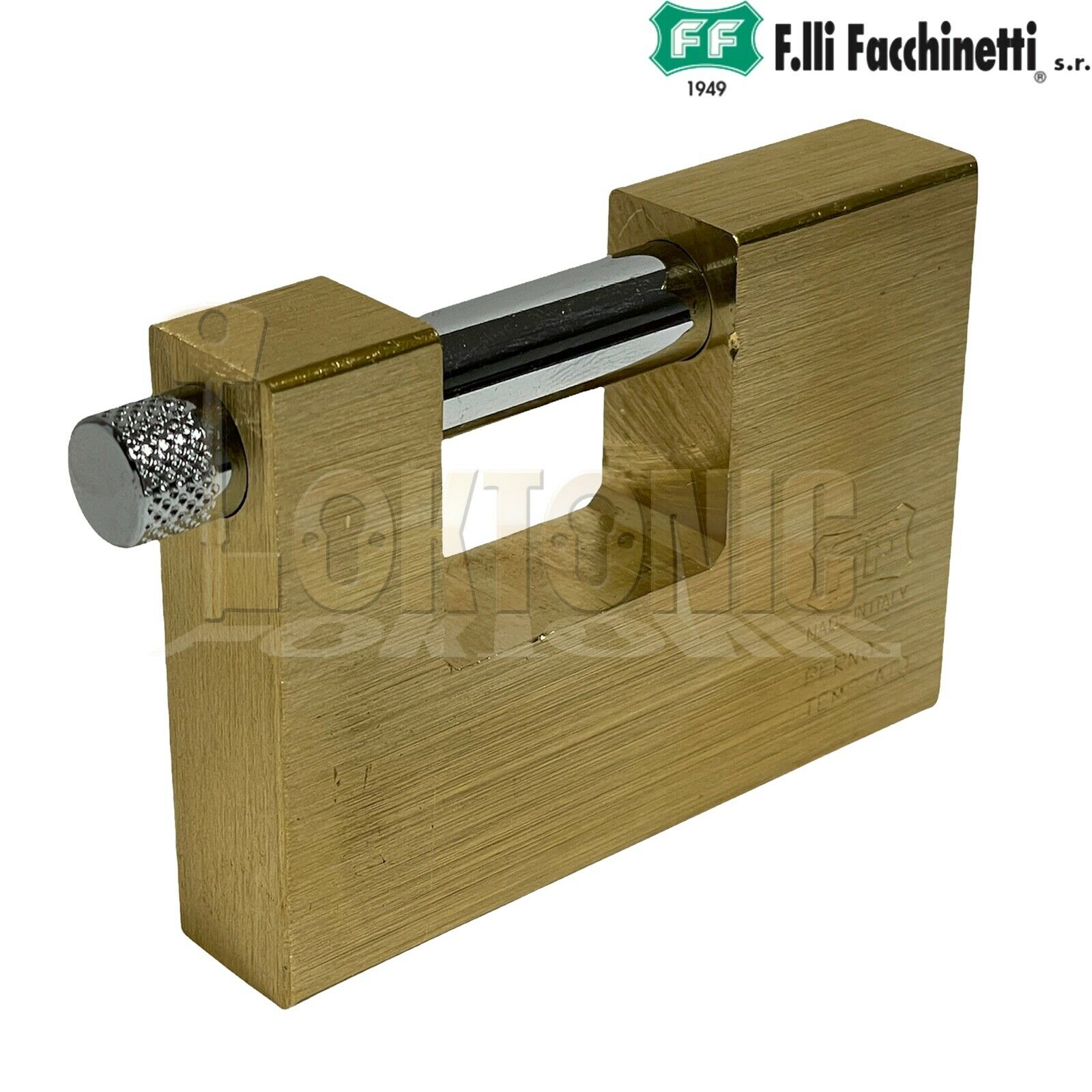 Facchinetti Heavy 90mm Plug Ground Anchor Bolt Lock Unit Roller Shutter Padlock - Image 4