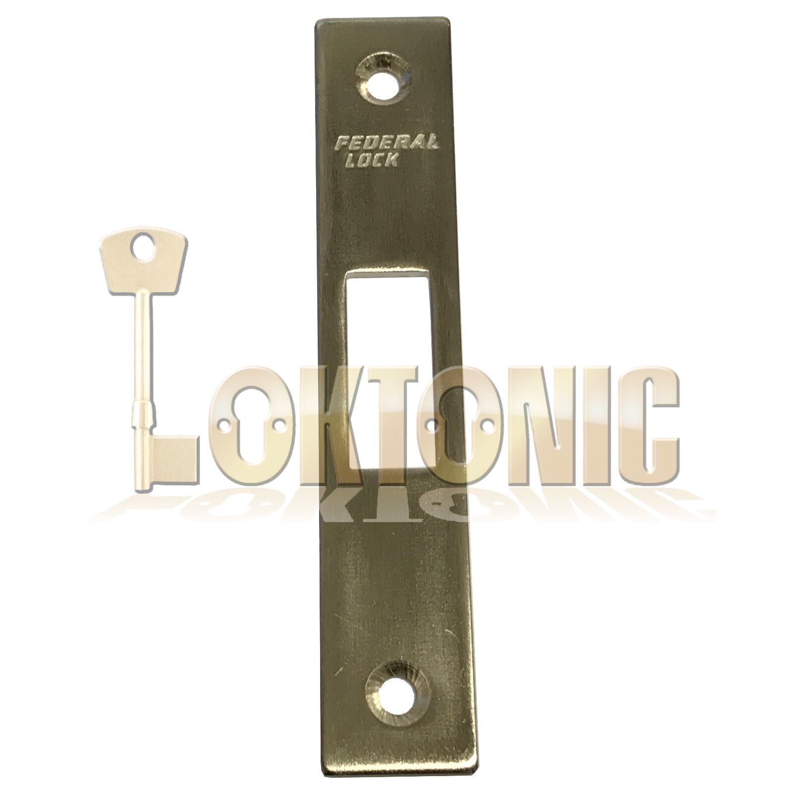 Federal FD-TX190H Narrow Stile Sliding Van Door Hook Bolt Lock Gate Shed UPVc - Image 6