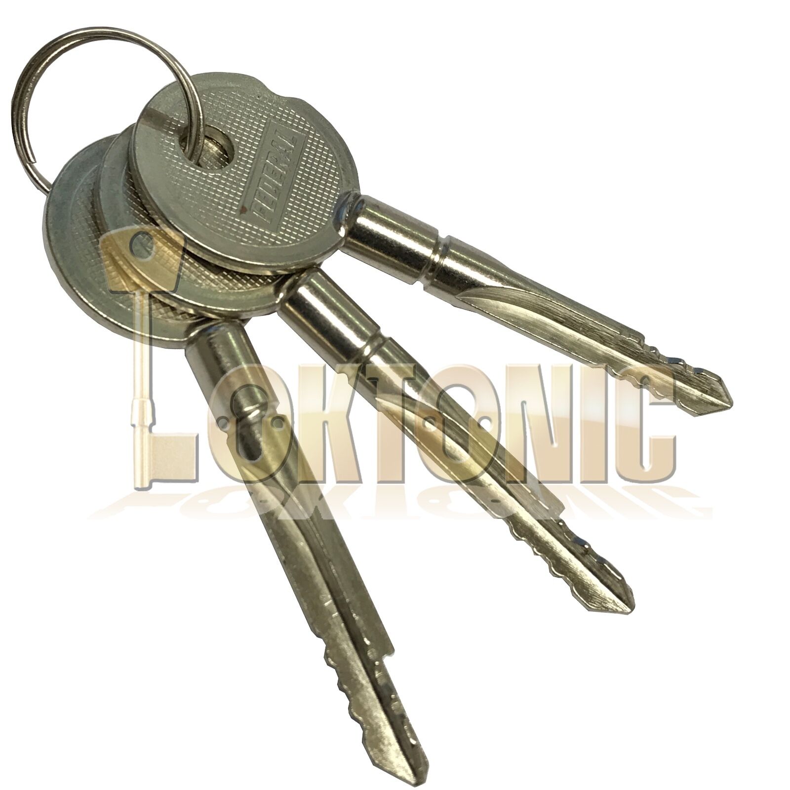 Federal FD-TX190H Narrow Stile Sliding Van Door Hook Bolt Lock Gate Shed UPVc - Image 7