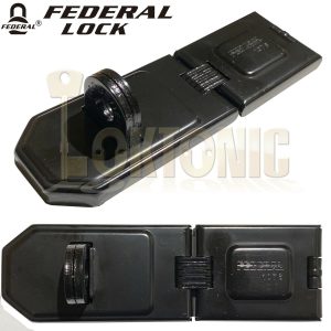 Federal FD1076 Super High Security Steel Garage Shed Van Gate Hasp And Staple