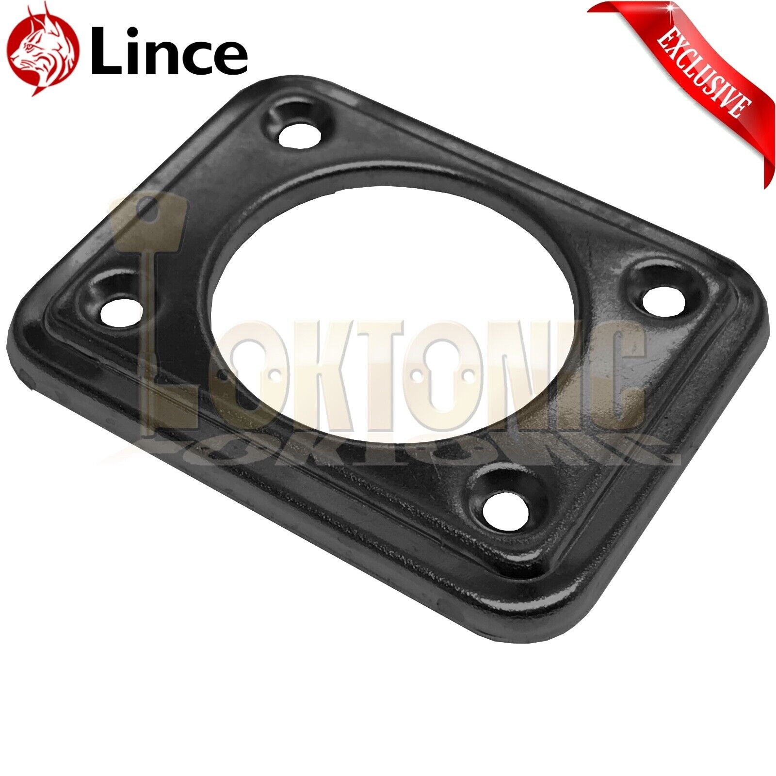 Lince 2970 Security Stainless Steel Black Gate Shed Garage Sliding Deadbolt Lock - Image 8