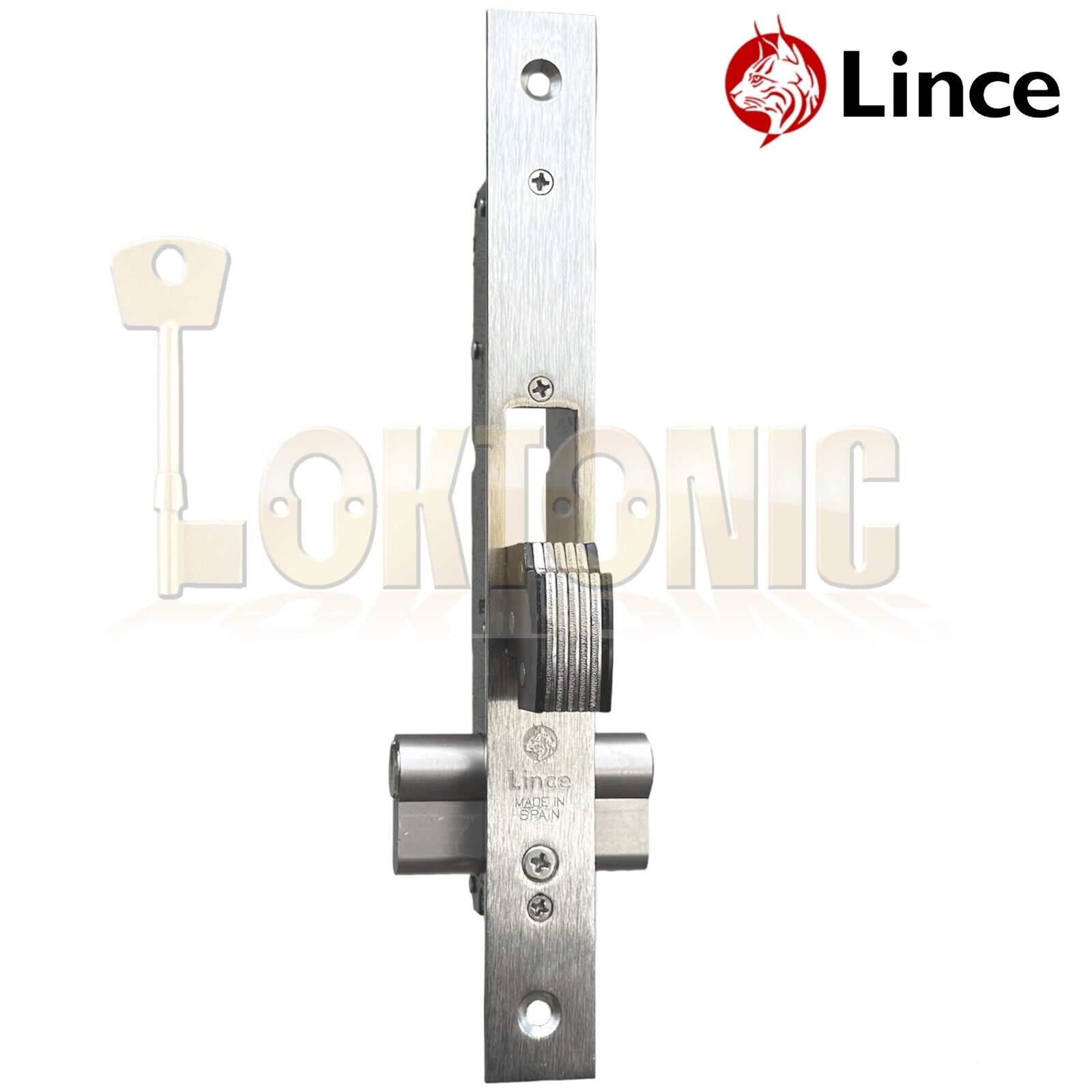 Lince 5592 Narrow Stile Heavy Duty Mortice Euro Hook lock Shed Gate Garage - Image 7