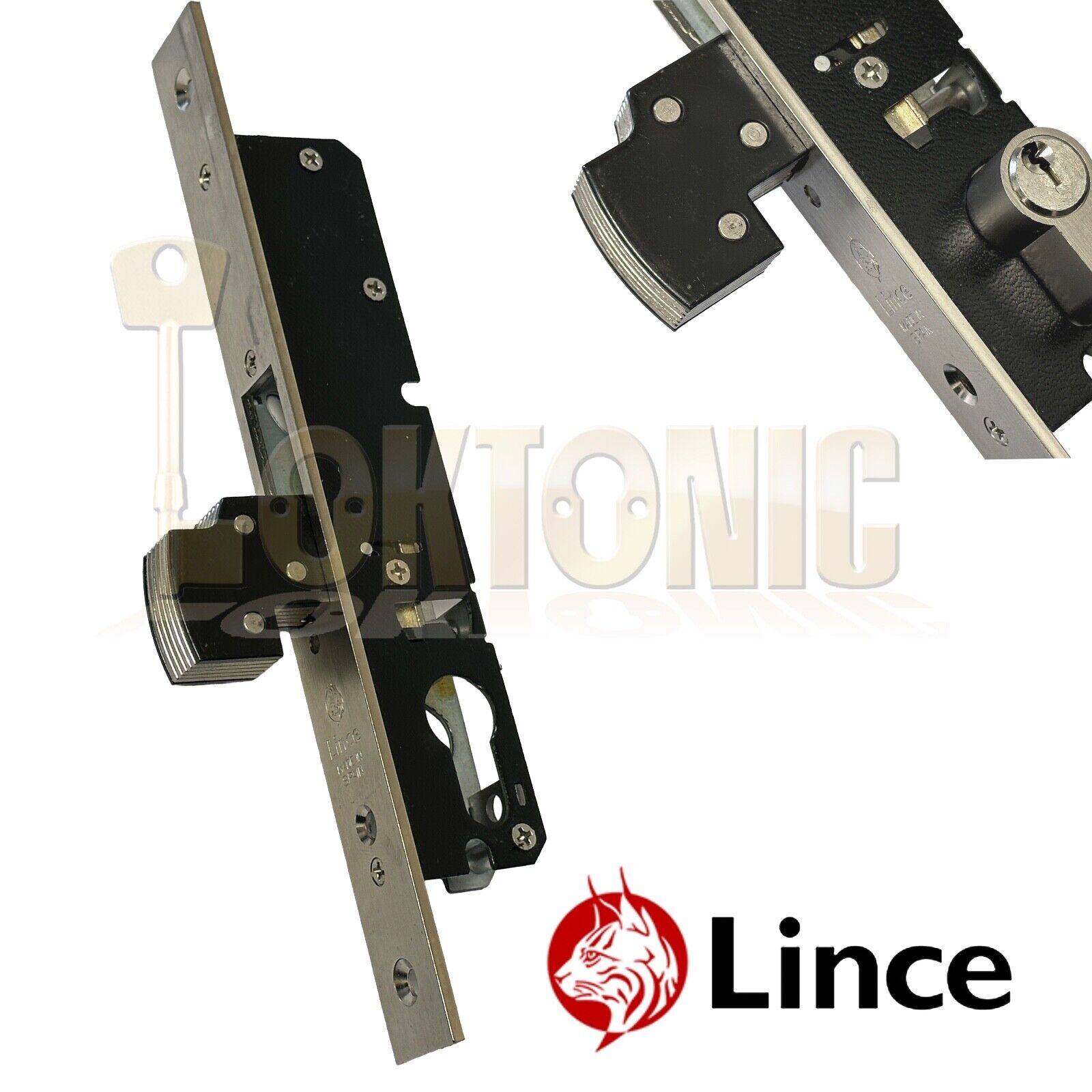 Lince 5592 Narrow Stile Heavy Duty Mortice Euro Hook lock Shed Gate Garage - Image 9