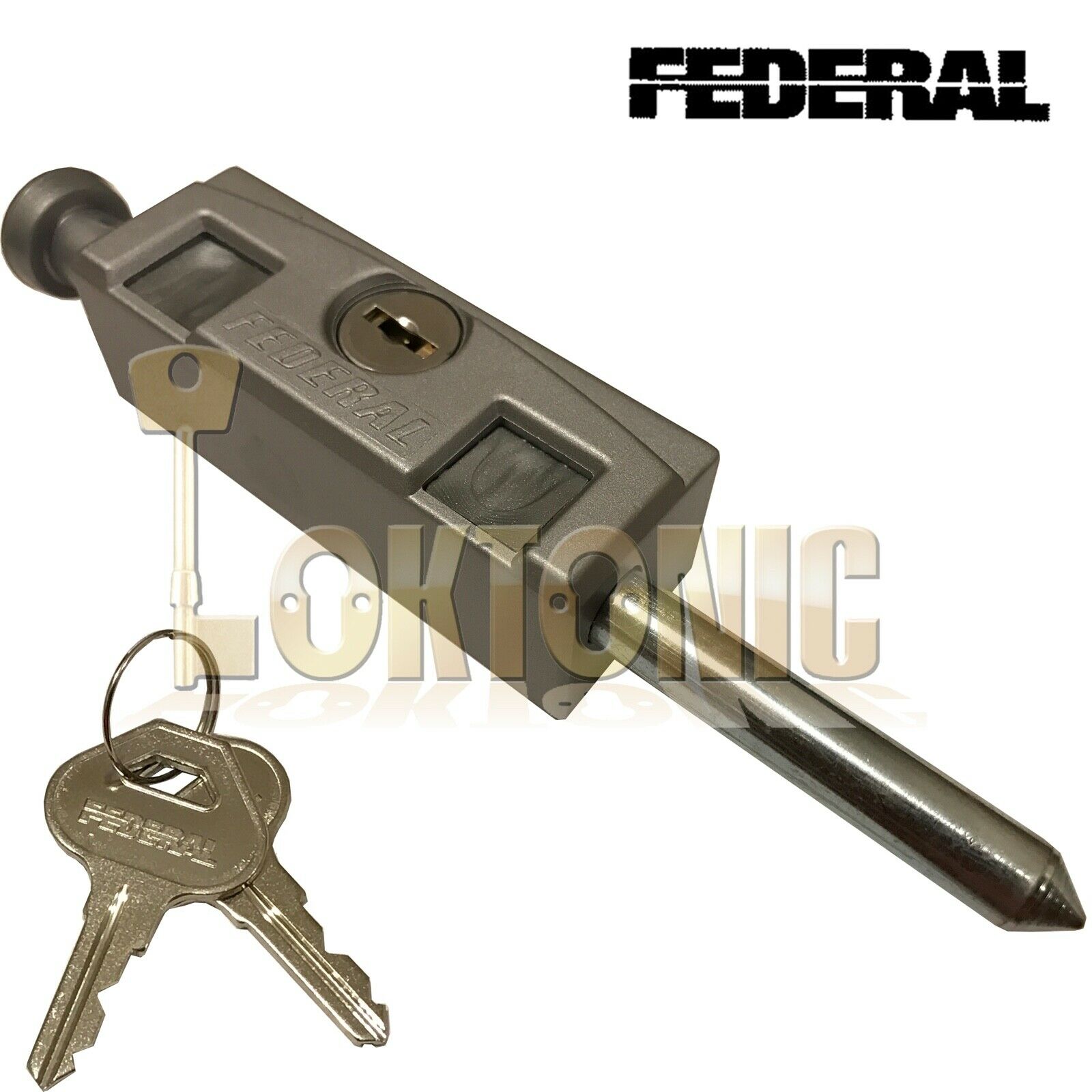 Federal Sliding Multi Purpose Door Window Patio Security Locking Bolt Lock FPB01 - Image 8