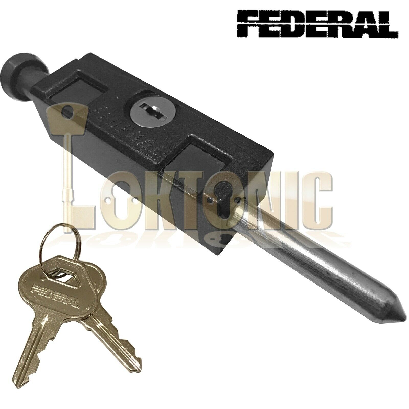 Federal Sliding Multi Purpose Door Window Patio Security Locking Bolt Lock FPB01 - Image 5