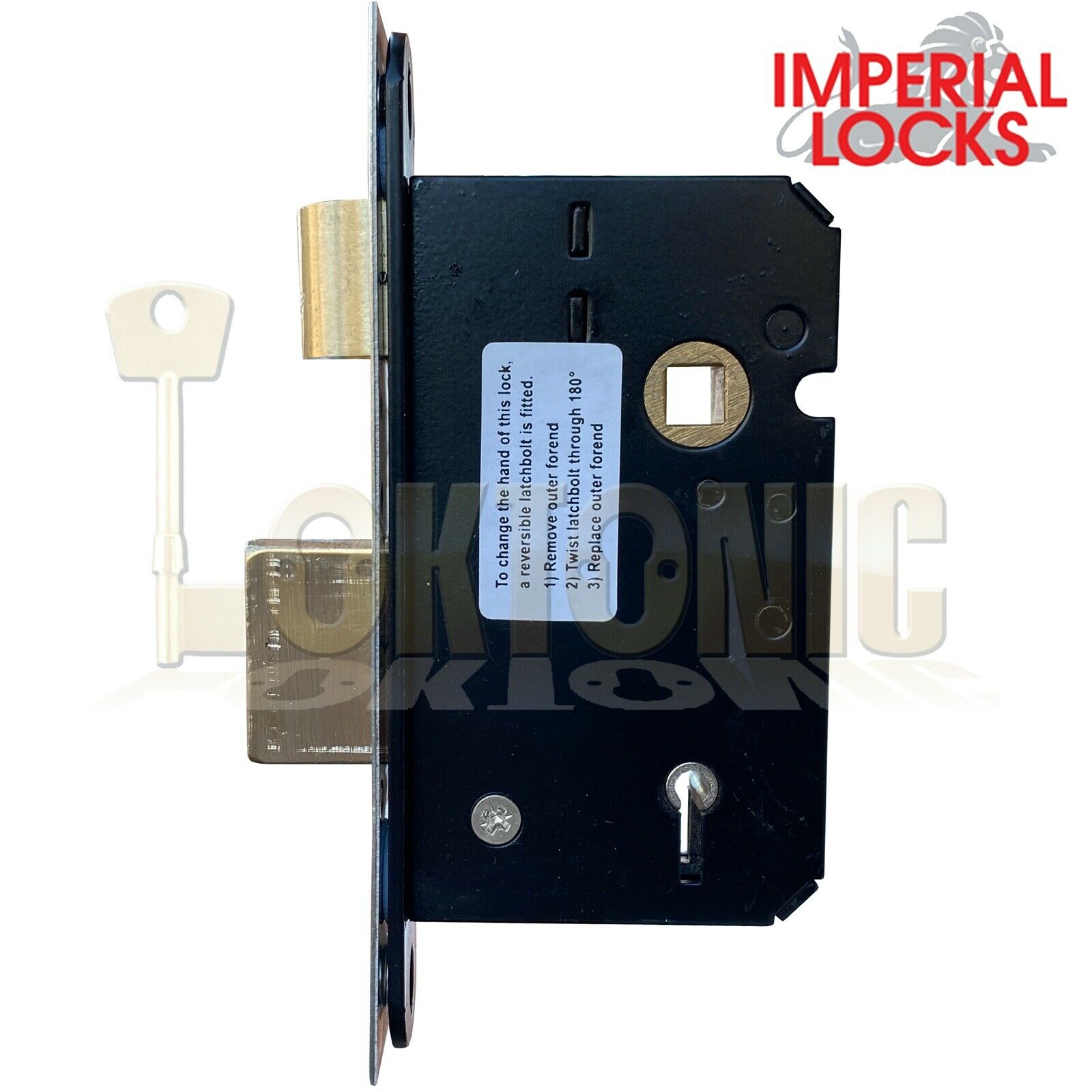Imperial Lock BS362 British Standard Heavy Duty 5 Lever Mortice Sashlock - Image 8