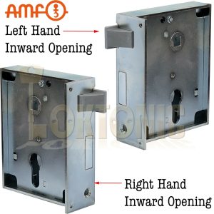 AMF Heavy Duty Rim Lock Inward Opening Wooden Shed Gate Sashlock Made In Germany