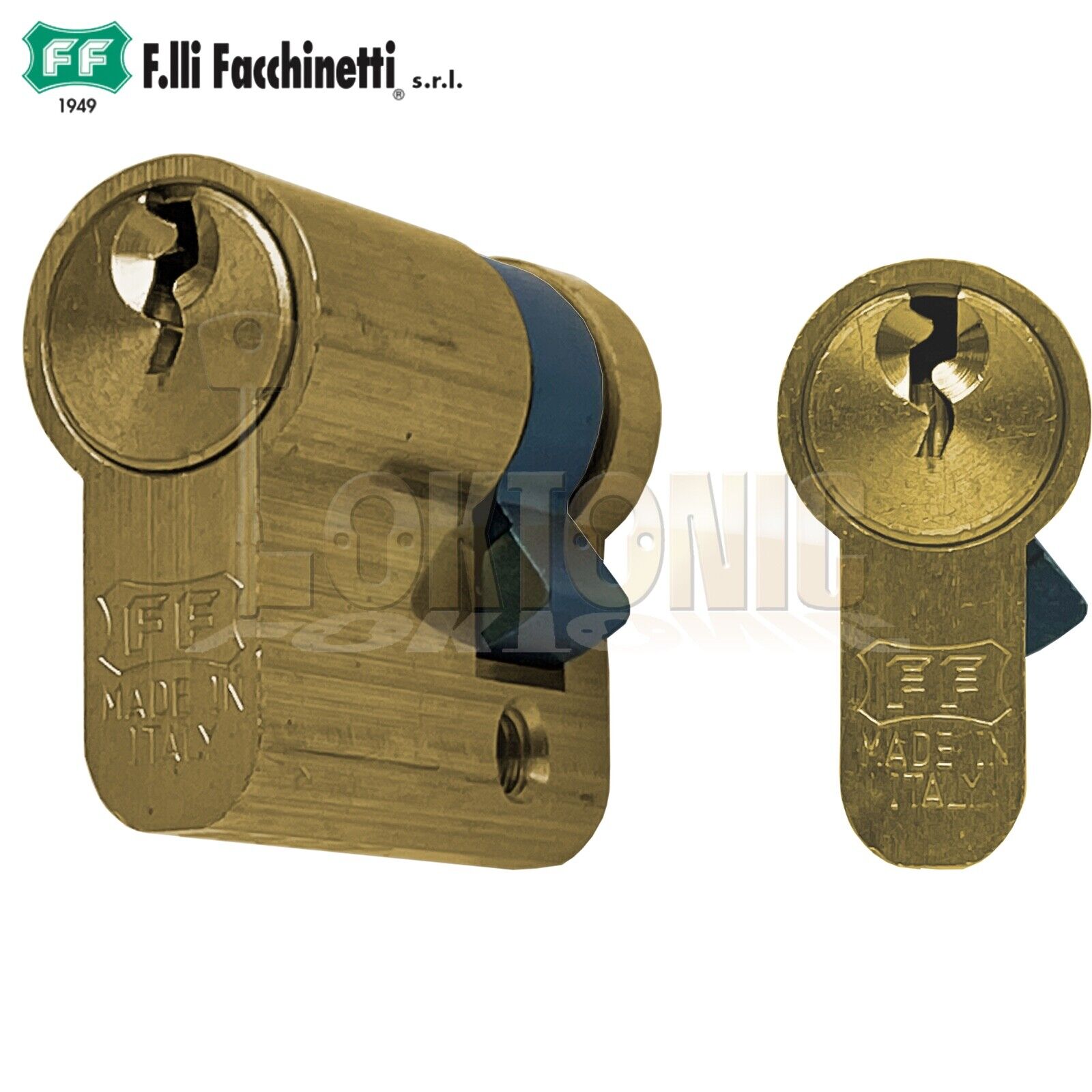 Facchinetti Half Euro Garage Van Door Roller Shutter Key Switch Cylinder Lock - Image 4