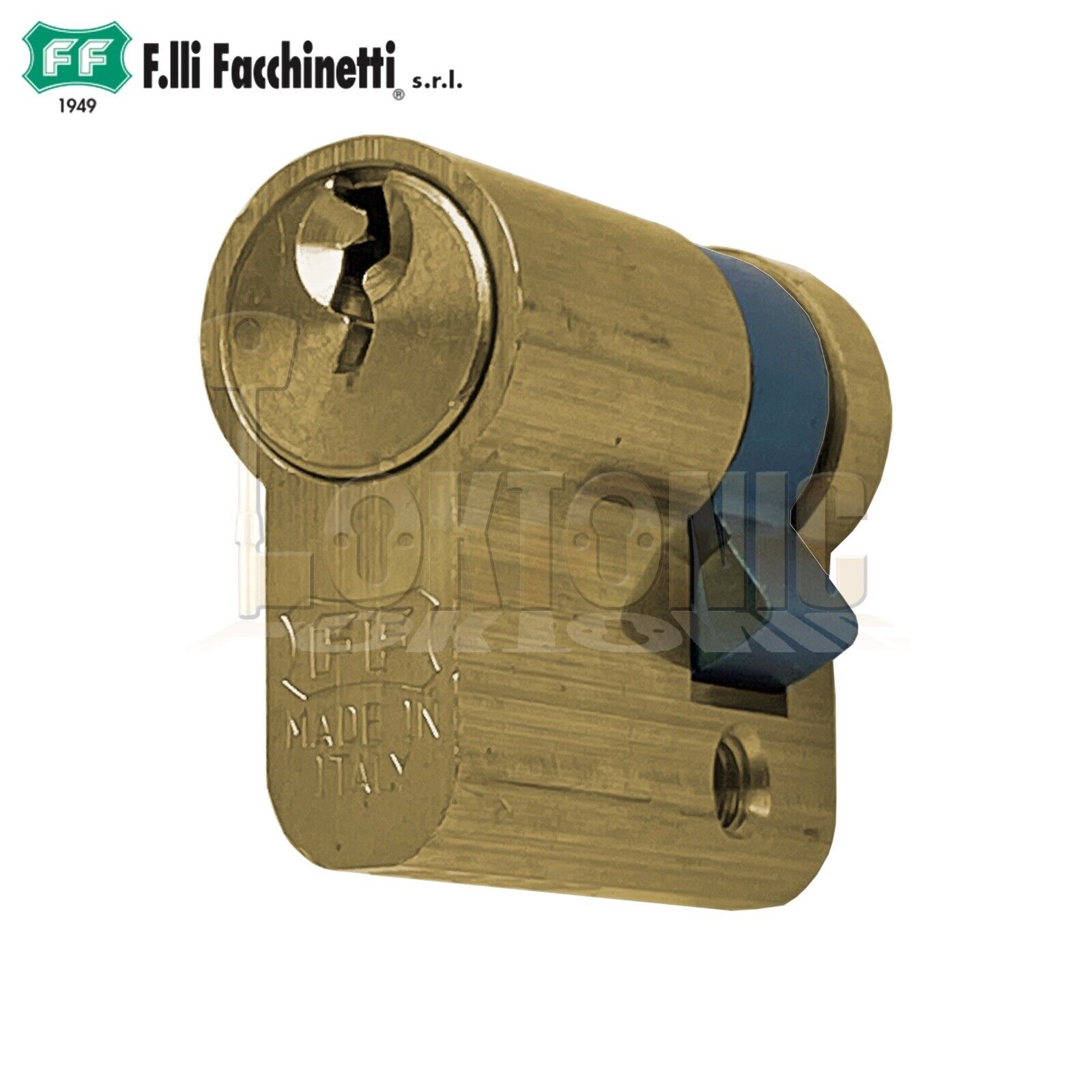 Facchinetti Half Euro Garage Van Door Roller Shutter Key Switch Cylinder Lock - Image 6