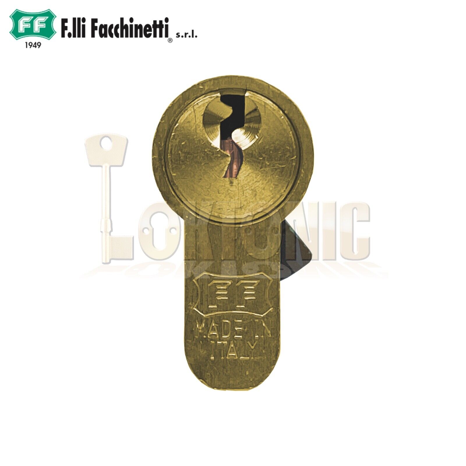 Facchinetti Half Euro Garage Van Door Roller Shutter Key Switch Cylinder Lock - Image 7