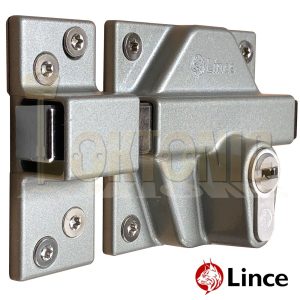Lince High Security Heavy Duty Euro Gate Slide Rim Dead Bolt Lock Sheds Doors