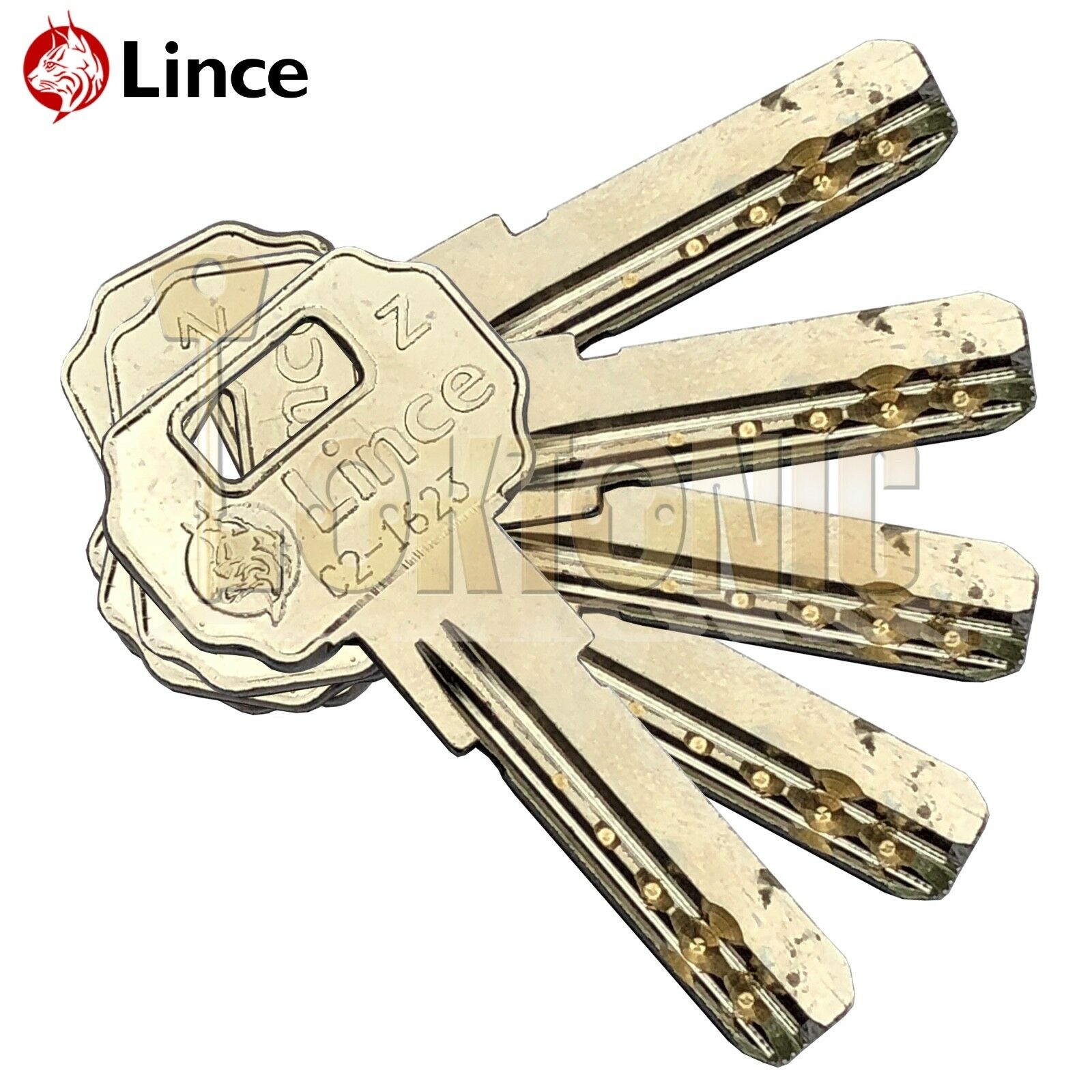 Lince High Security Heavy Duty Euro Gate Slide Rim Dead Bolt Lock Sheds Doors - Image 7