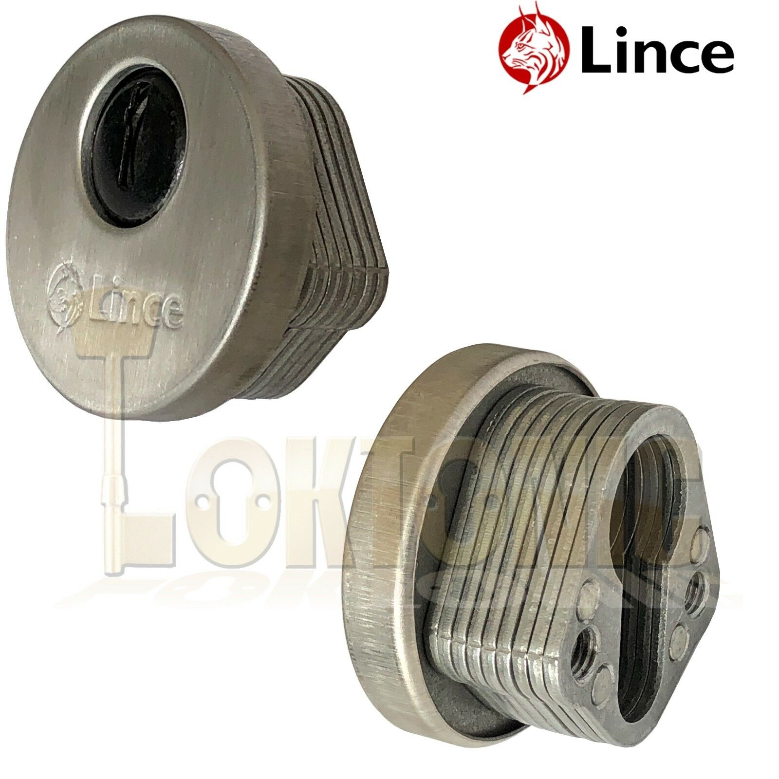 Lince High Security Heavy Duty Euro Gate Slide Rim Dead Bolt Lock Sheds Doors - Image 9