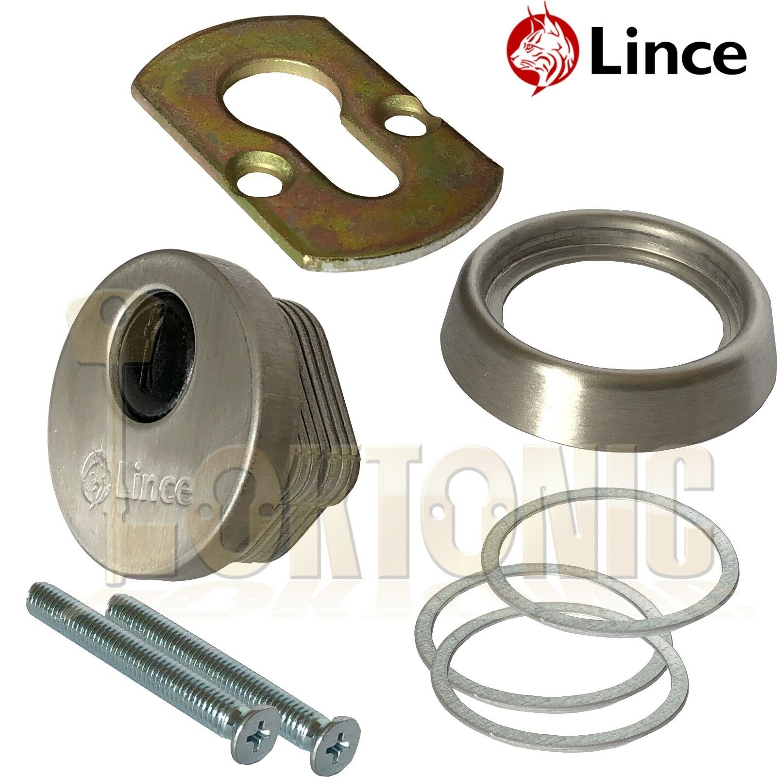 Lince High Security Heavy Duty Euro Gate Slide Rim Dead Bolt Lock Sheds Doors - Image 10