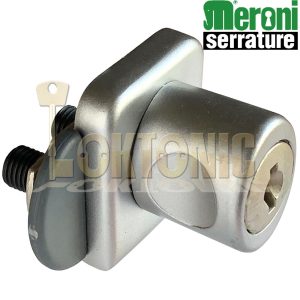 Meroni ME26G4 Glass Display Sliding Cabinet Camlocks For Double Doors