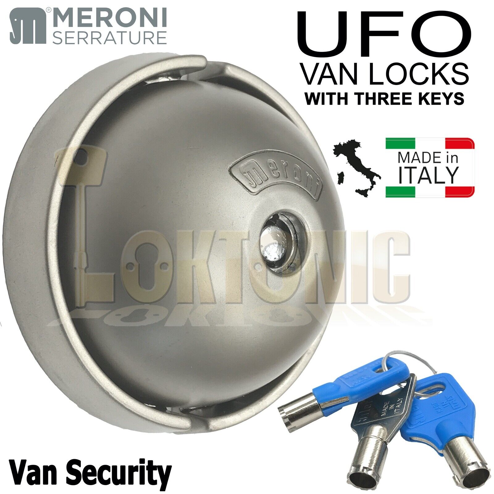 Meroni ME8080 UFO Van Door lock Gates Sheds Trucks Campers Glass Doors - Image 3