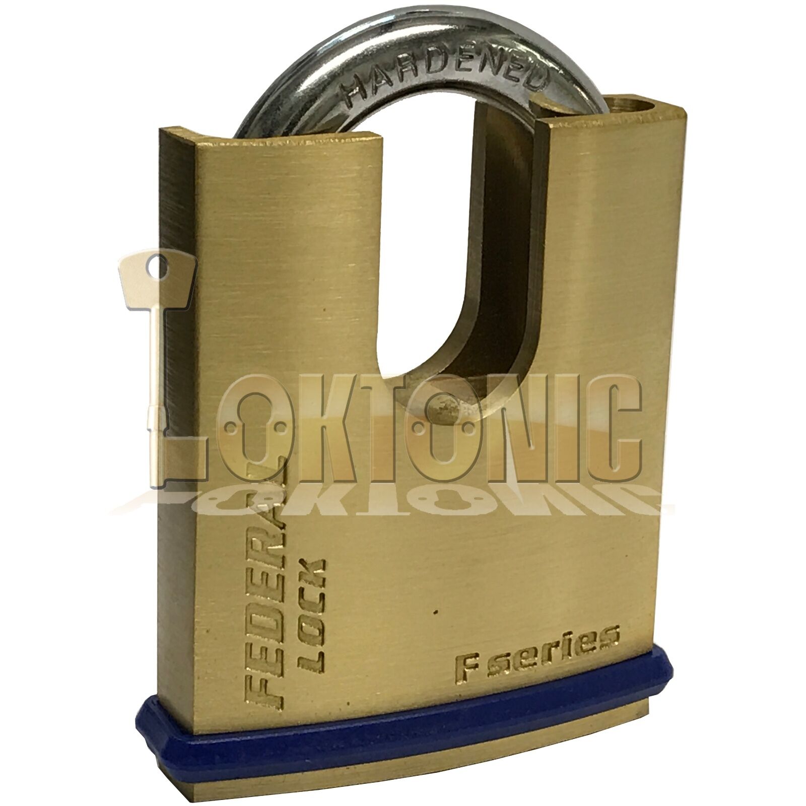 Federal High Security Solid Brass Protected Shoulder Van Gate Shed Padlocks - Image 6