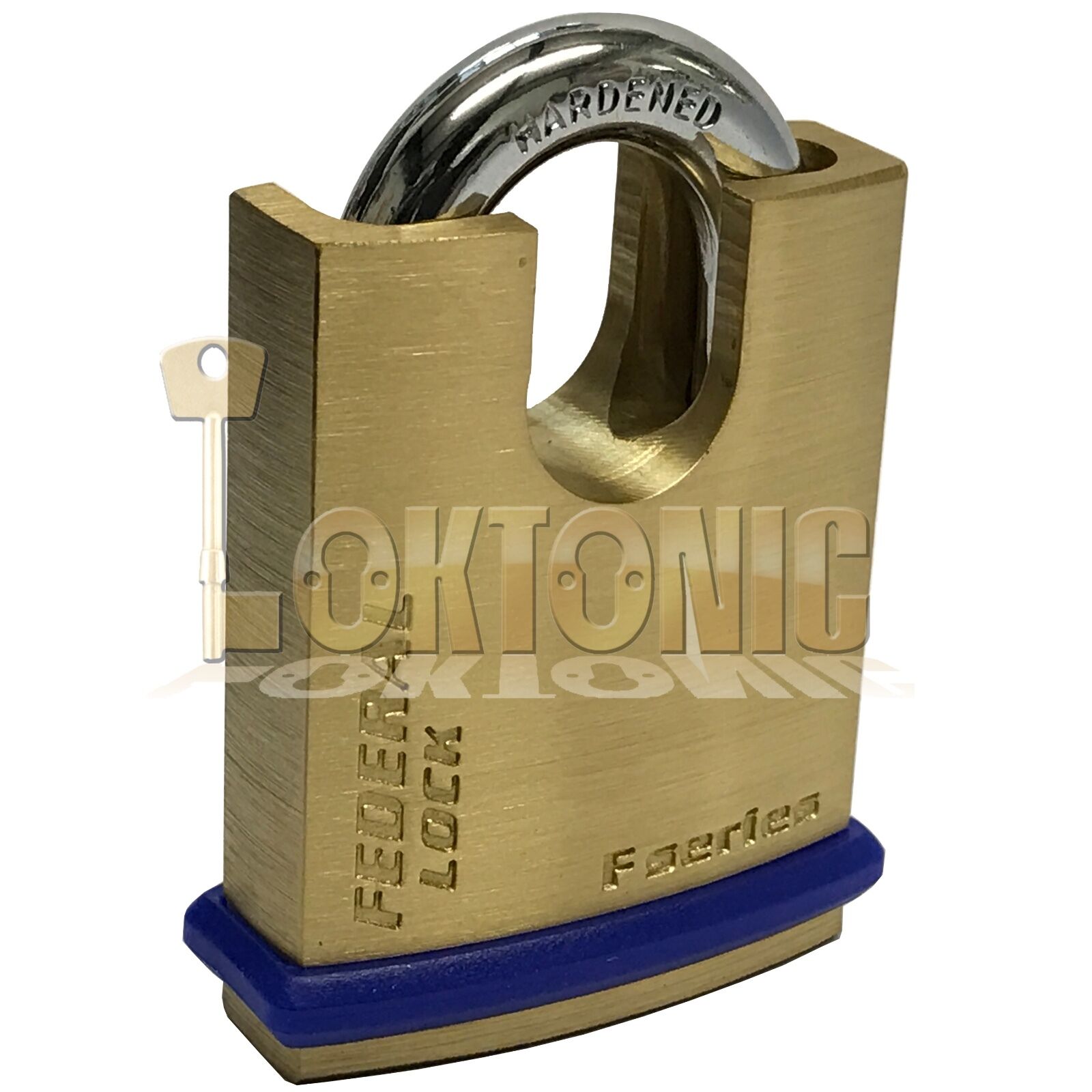 Federal High Security Solid Brass Protected Shoulder Van Gate Shed Padlocks - Image 4