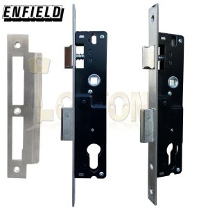 Enfield 25mm Backset Narrow Stile Shed Gate Garage Mortice Euro Sash lock case