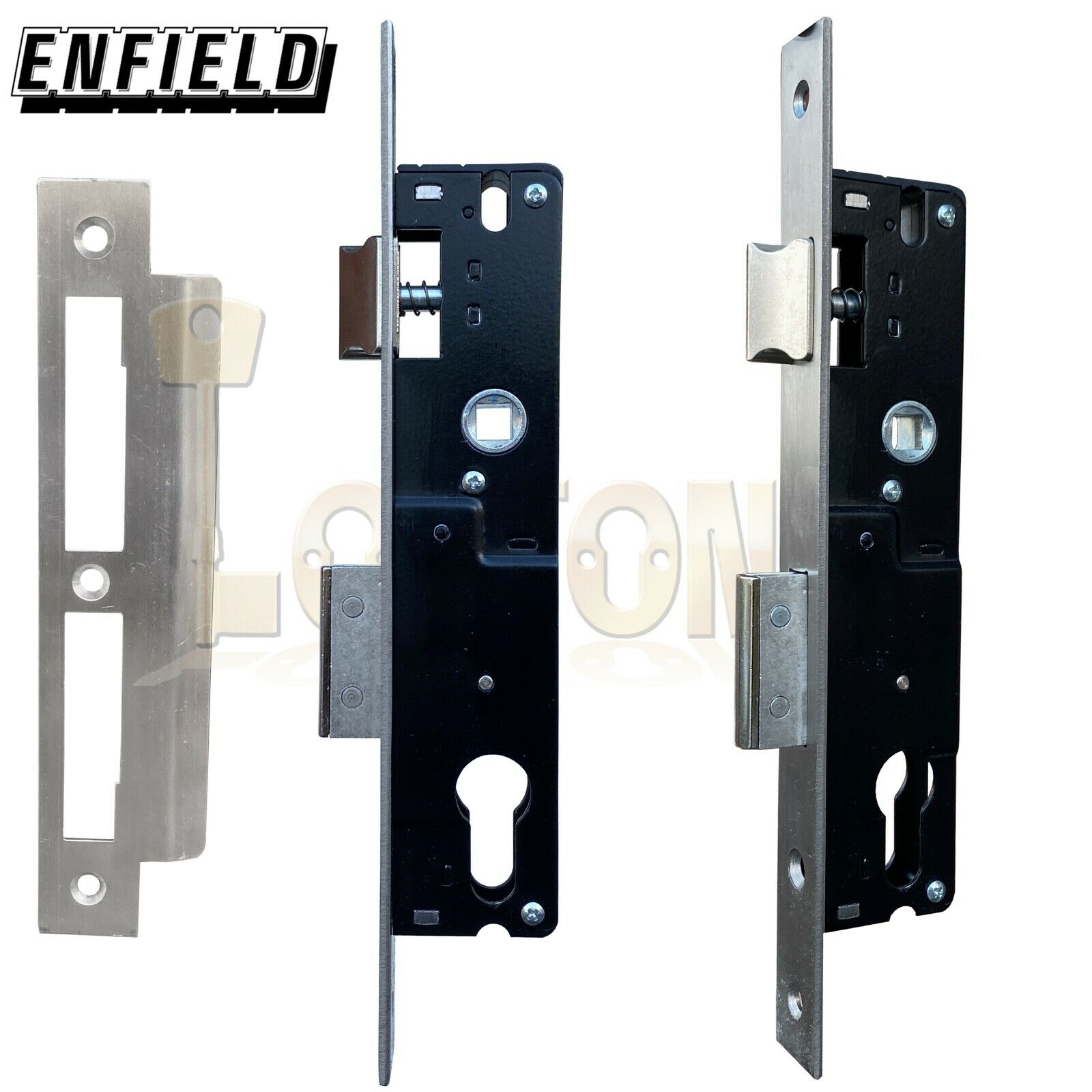 Enfield 25mm Backset Narrow Stile Shed Gate Garage Mortice Euro Sash lock case