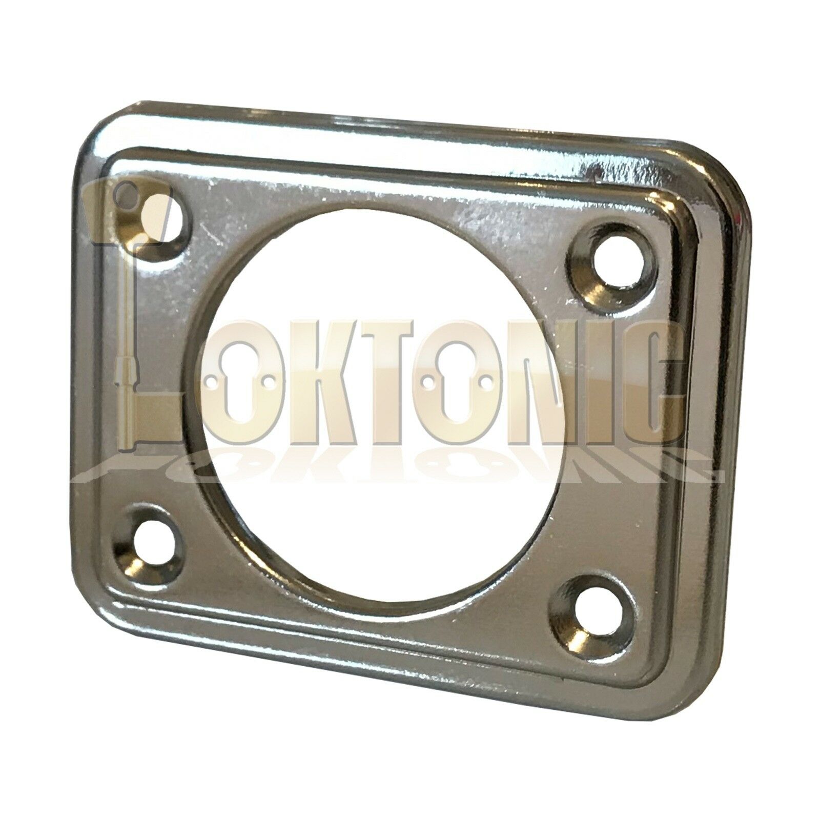 Lince Chrome High Security Heavy Duty Rim Gate Shed Garage Sliding Bolt Lock - Image 5