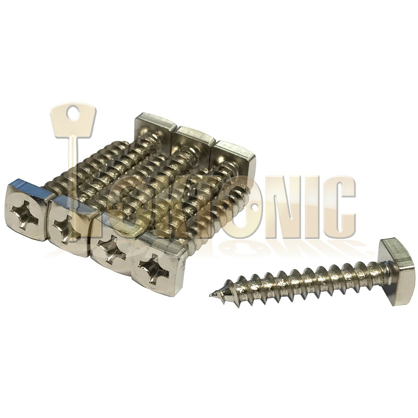 Lince Chrome High Security Heavy Duty Rim Gate Shed Garage Sliding Bolt Lock - Image 6