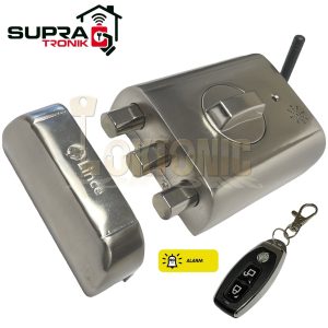 Lince High Security Electronic Remote Control Rim Door Dead Bolt Lock With Alarm