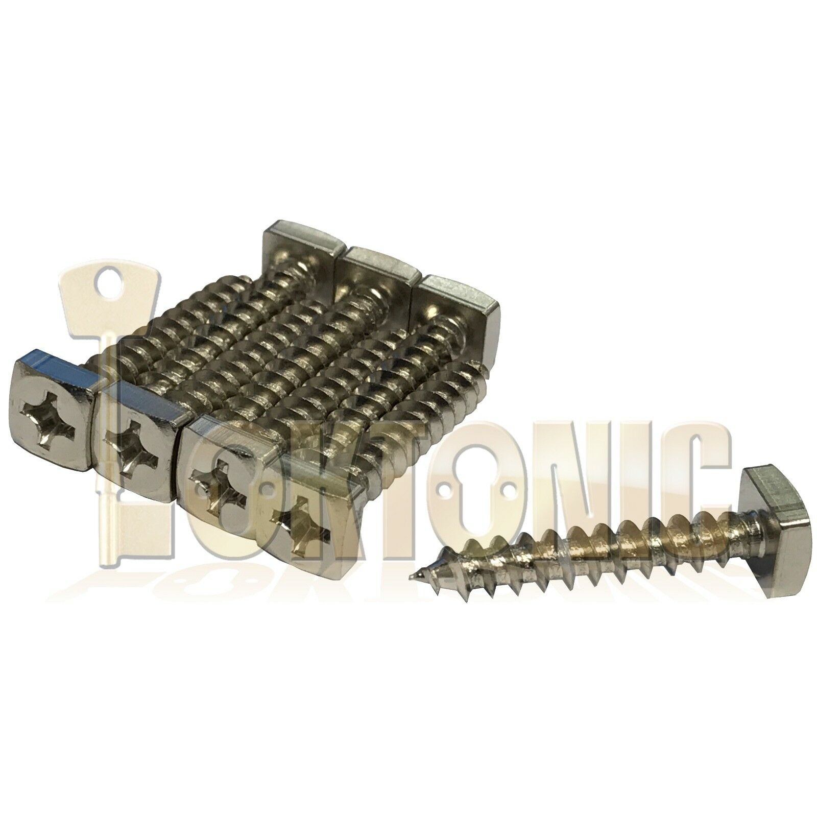 Lince Lock Chrome High Security Heavy Duty Rim Gate Shed Garage Sliding Bolt - Image 9