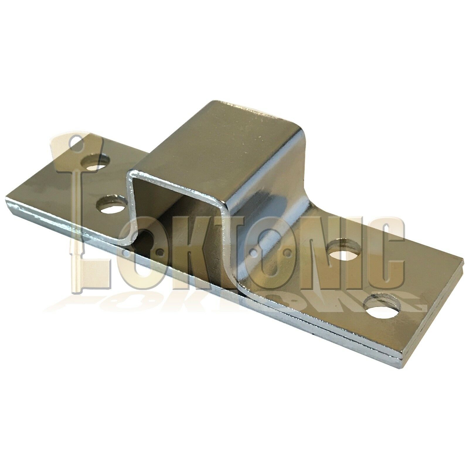 Lince Lock Chrome High Security Heavy Duty Rim Gate Shed Garage Sliding Bolt - Image 10