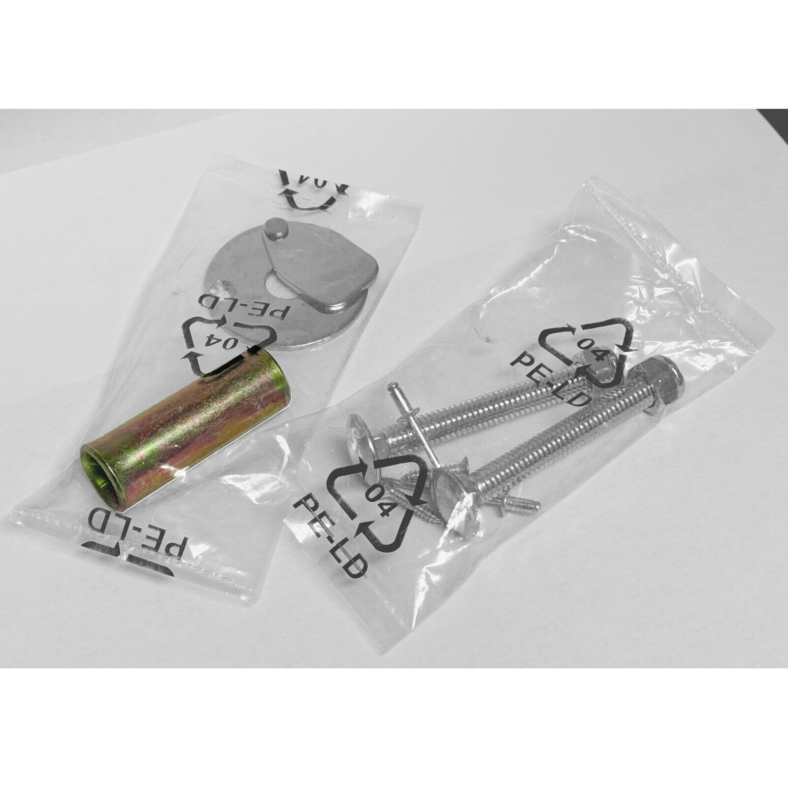 Federal Enfield Garage Door Lock Replacement Parts Coach Bolts Escutcheon Screws - Image 4