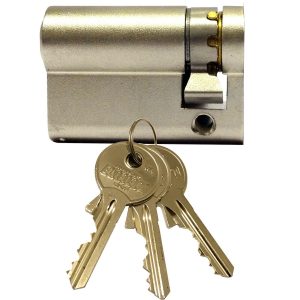 Enfield Replacement Cardale Garage Door Euro Cylinder Lock Barrel 40mm 3 Keys