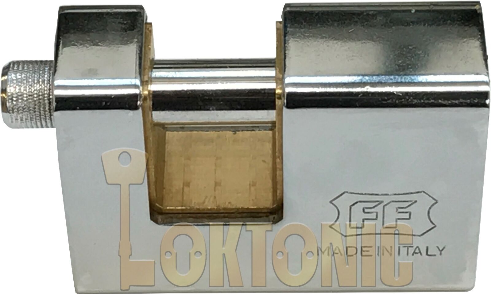 Facchinetti F8370 Fully Armoured Container Steel Roller Shutter Garage Padlock - Image 4