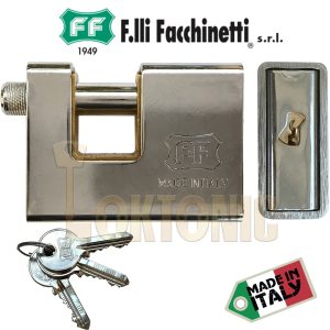 Facchinetti F8370 Fully Armoured Container Steel Roller Shutter Garage Padlock