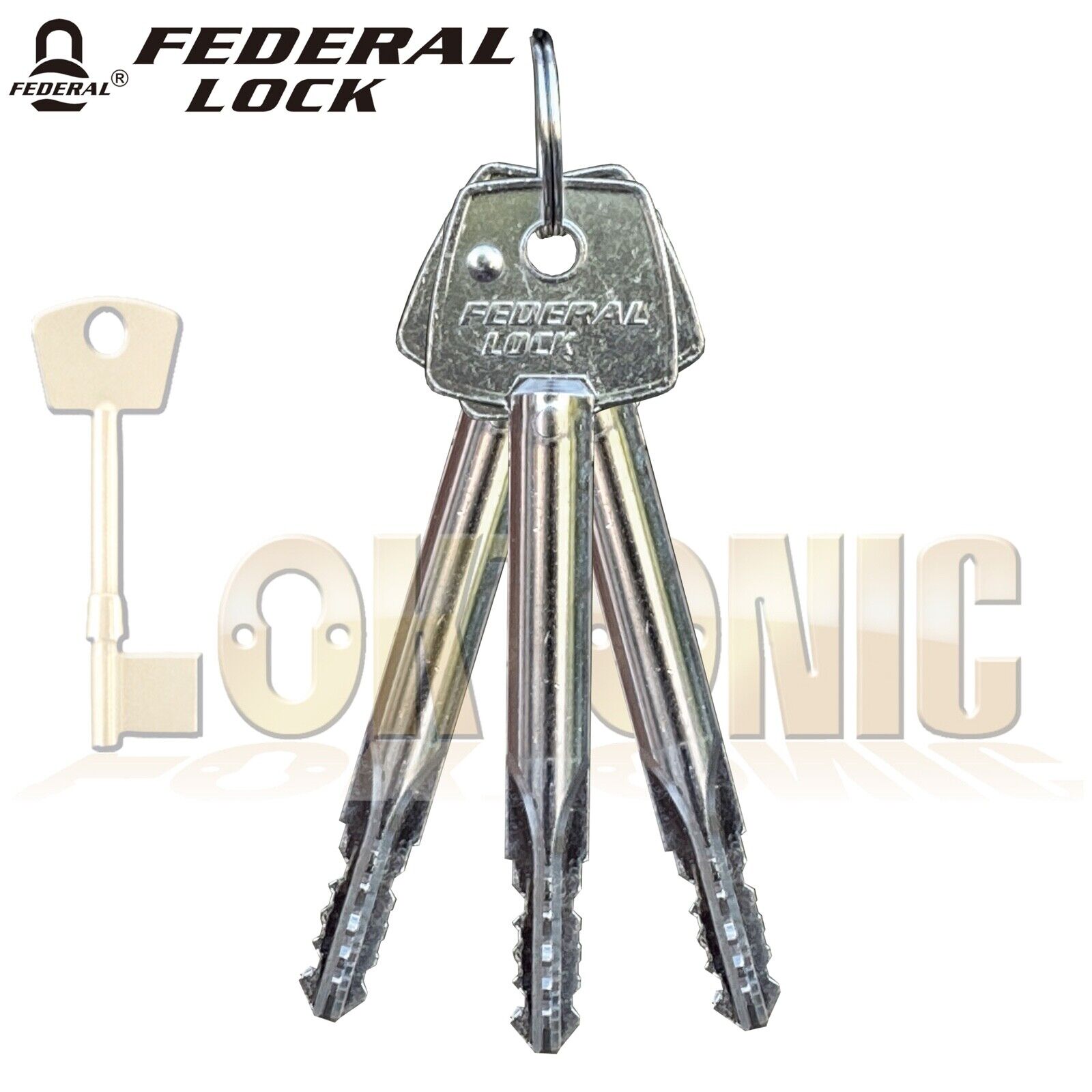 Federal Enfield Genuine Original Garage Door Bolts Lock One PAIR MK6 NEW 2023 - Image 7