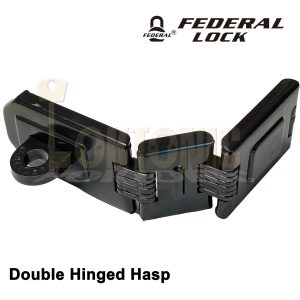 Federal FD1085 High Security Steel Hasp & Staple Garage Shed Van Gates