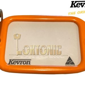 Kevron Pack10 Orange Large Hotel Key Tags Garage School Car Show Locker Shed