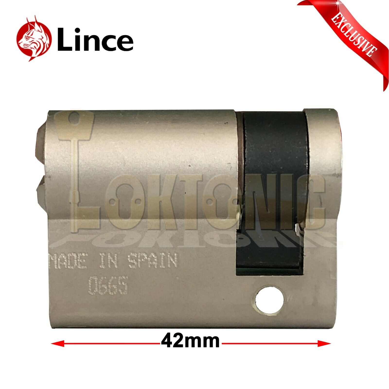 Lince Garage Van Door Roller Shutter Key Switch Half Euro Cylinder Lock Barrel - Image 6