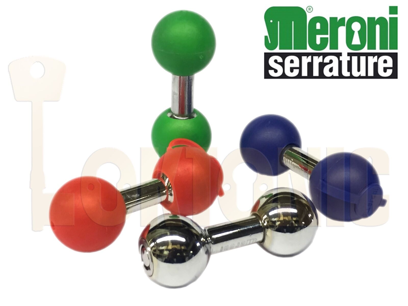 Meroni ME3388 Motorcycle Van Bike Shutter Shed Gate Padlock Chain *KEYED ALIKE* - Image 4