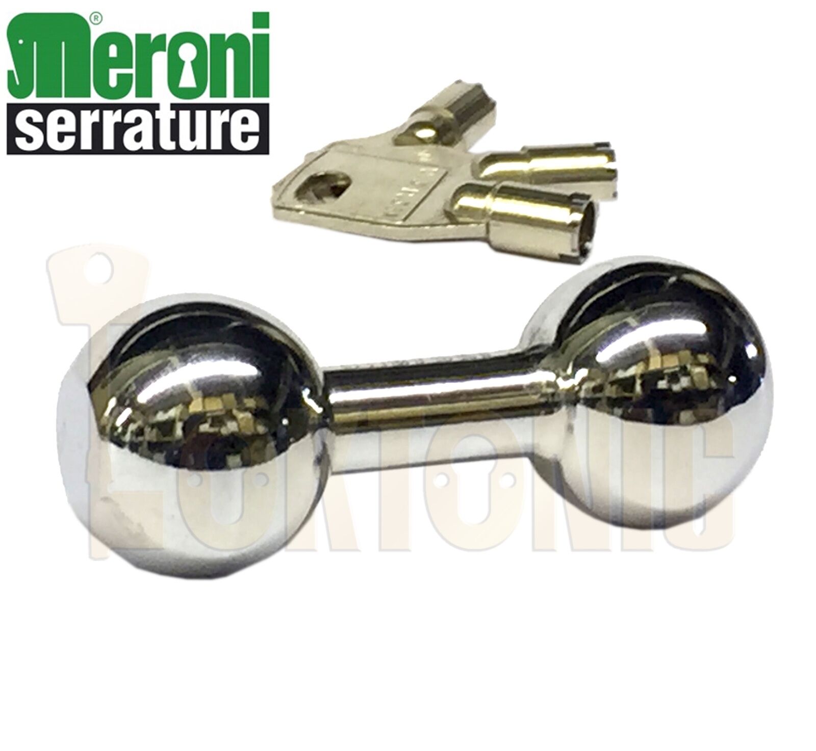 Meroni ME3388 Motorcycle Van Bike Shutter Shed Gate Padlock Chain *KEYED ALIKE* - Image 7