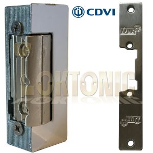 Symmetrical Electric Strike Release 12V-DC 24V-DC Fail Secure Door Mortice Lock
