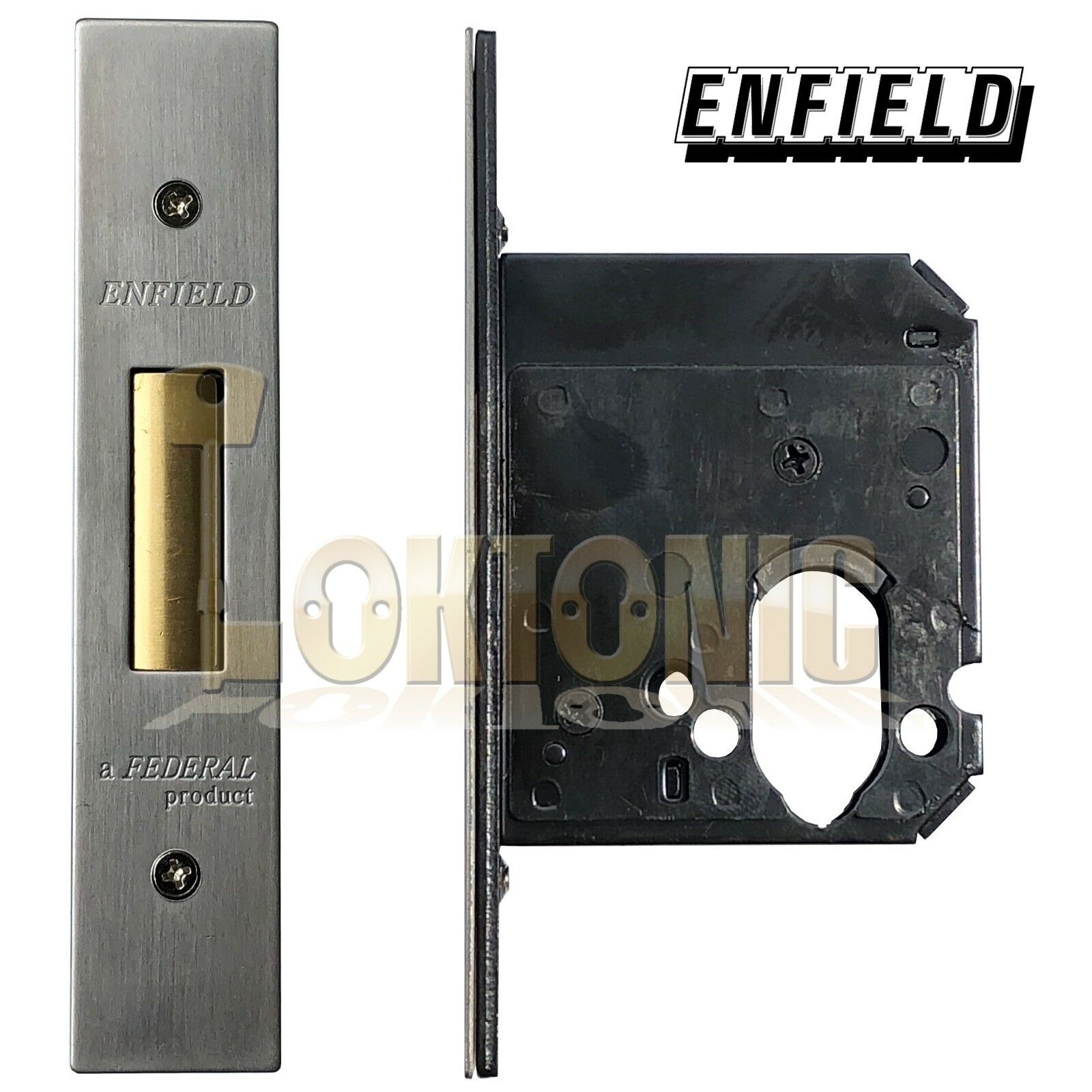 Enfield D731 Dual Profile Euro Oval Cylinder Mortice Deadlock Lock Case - Image 6