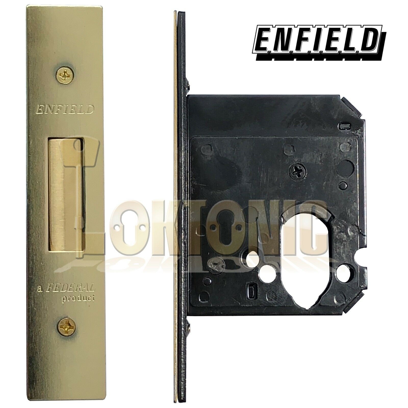 Enfield D731 Dual Profile Euro Oval Cylinder Mortice Deadlock Lock Case - Image 8