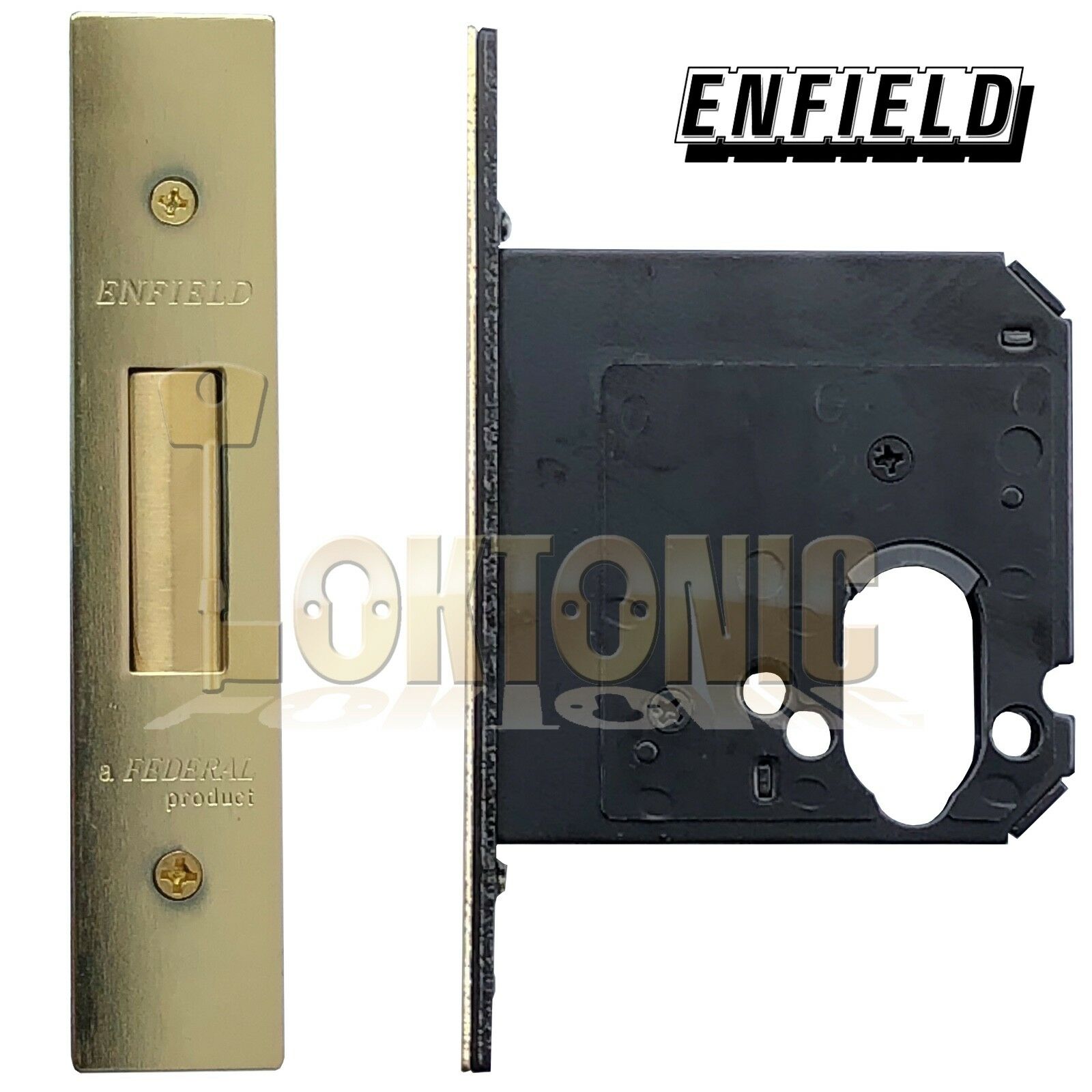 Enfield D731 Dual Profile Euro Oval Cylinder Mortice Deadlock Lock Case - Image 9