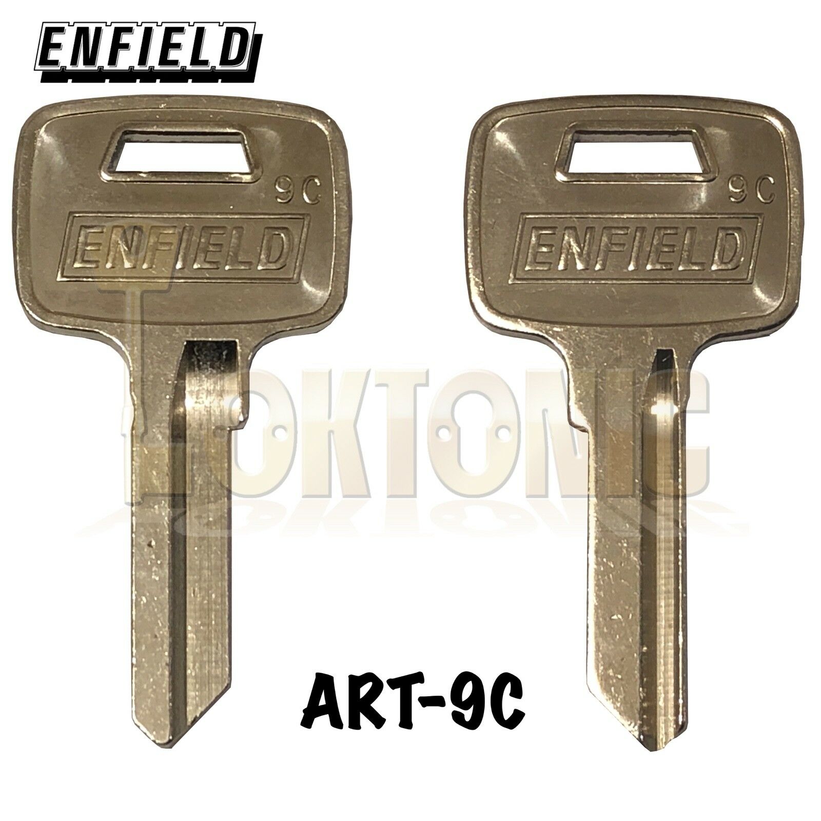 Enfield Genuine 9C Key Blanks To Fit Any Enfield 35mm-40mm Brass Padlocks