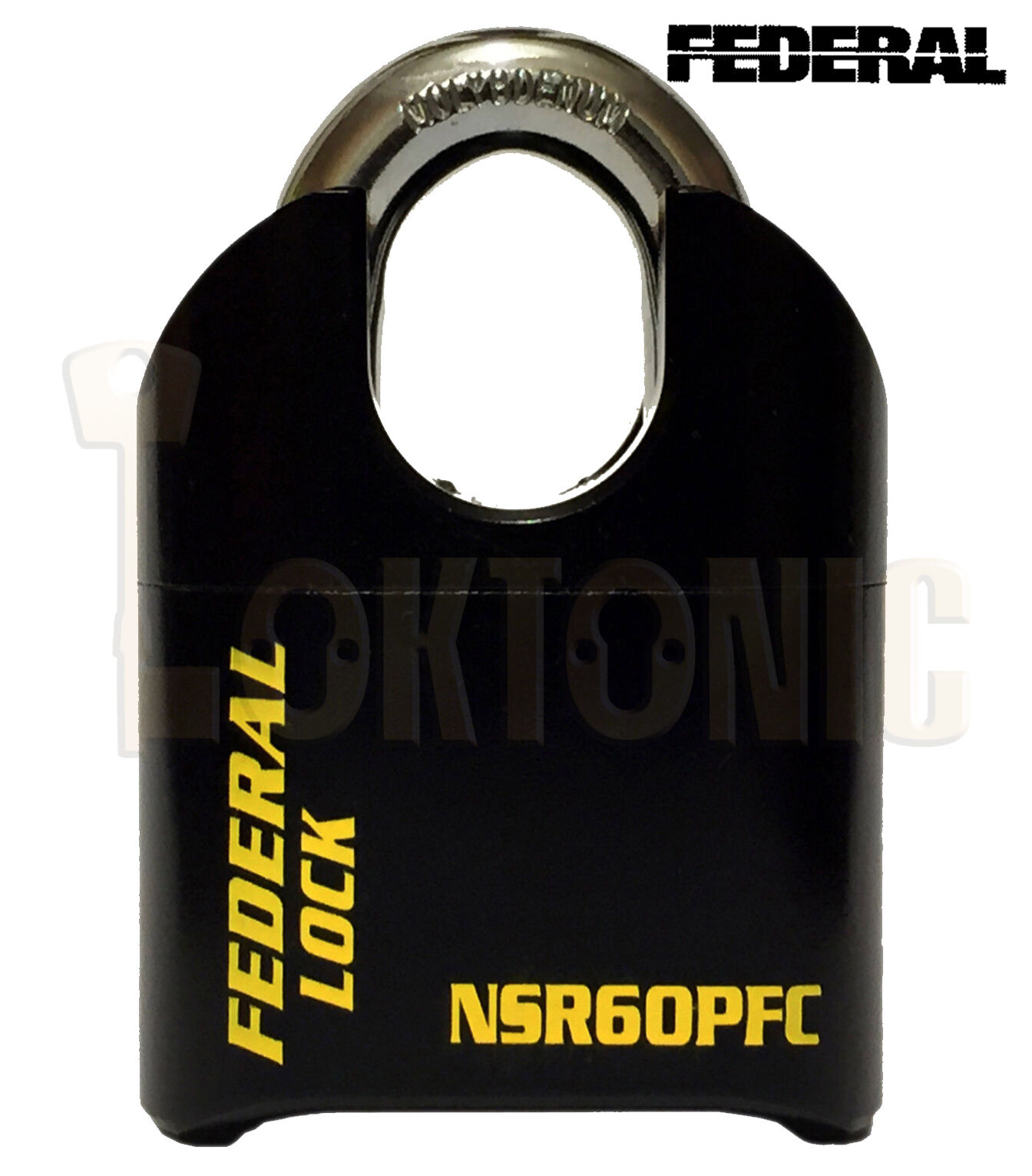 Federal NSR60P Heavy Duty 60mm High Security Combination Van Gate Garage Padlock - Image 4