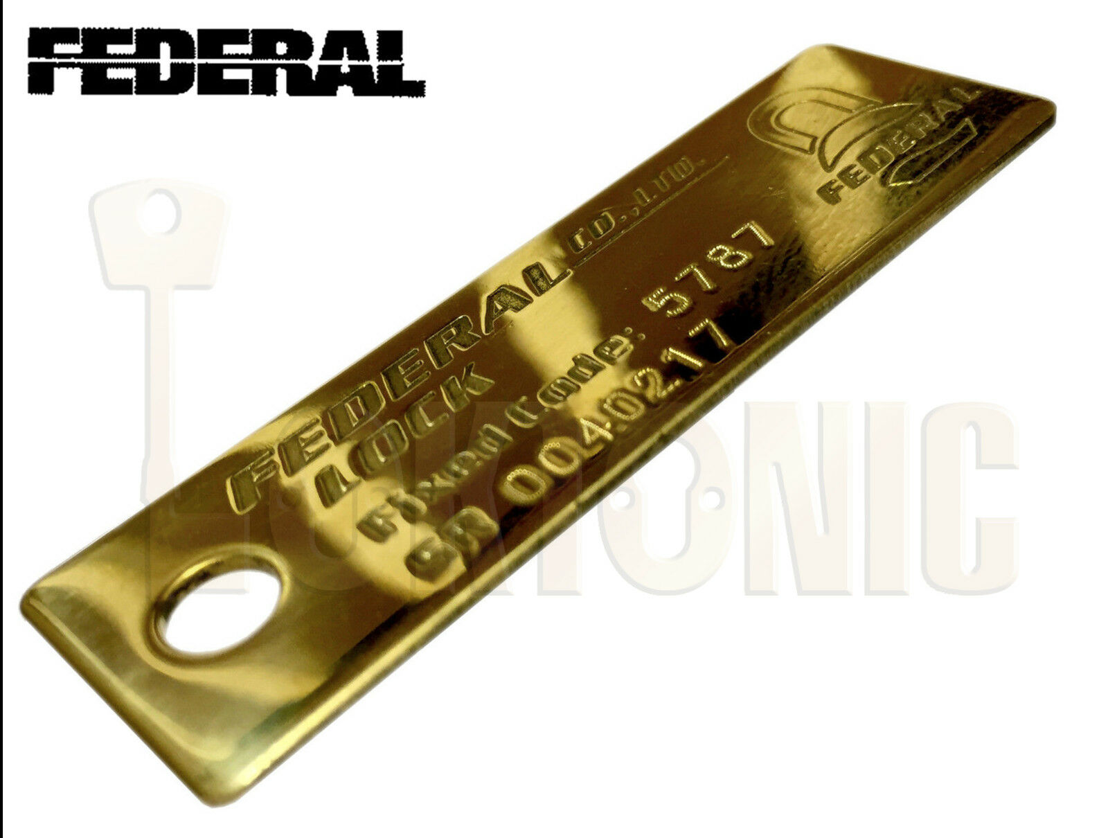 Federal NSR60P Heavy Duty 60mm High Security Combination Van Gate Garage Padlock - Image 9