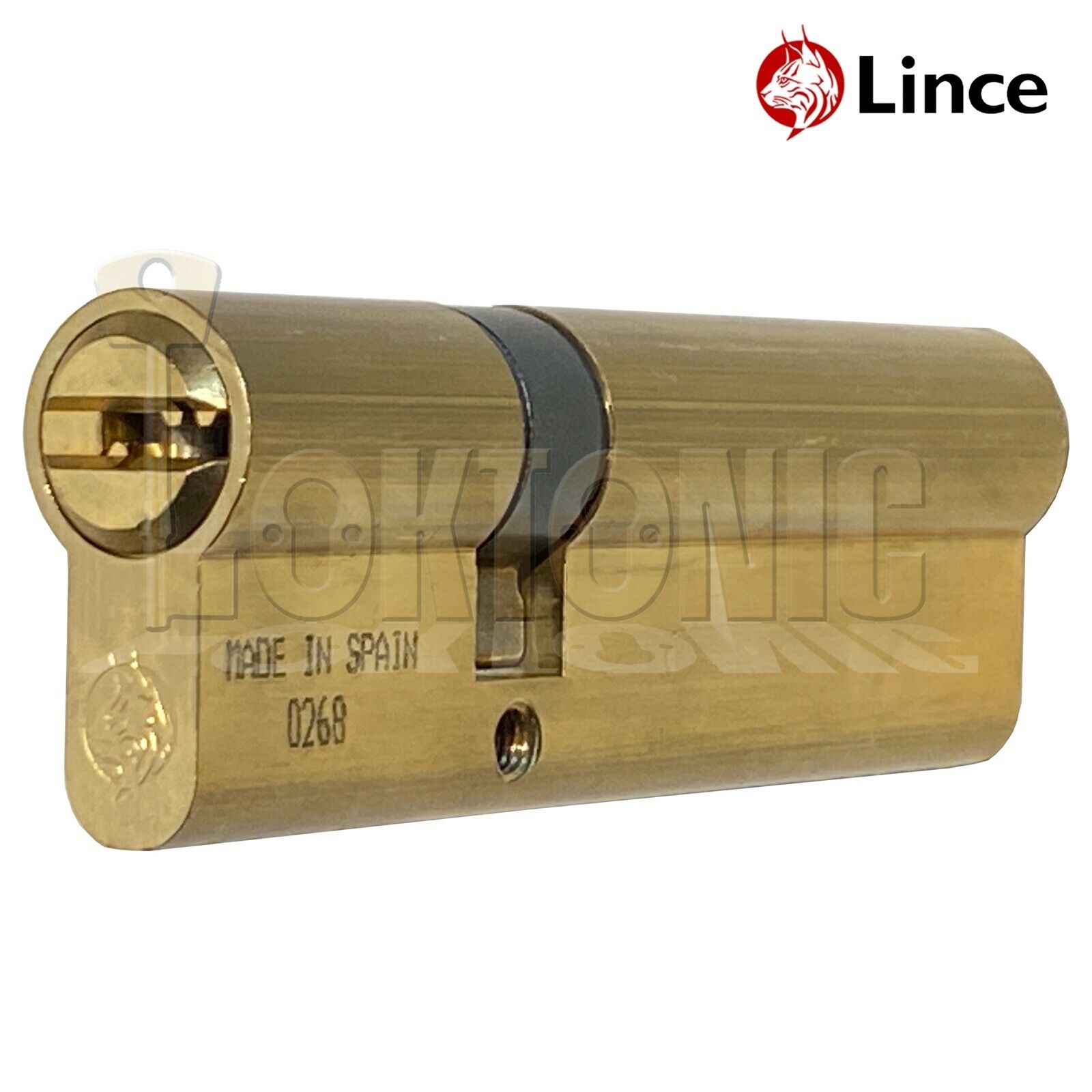 Lince 4 BOLT Rim High Security Euro Sash Bolt Lock Case 5 Secure Dimple Keys - Image 3
